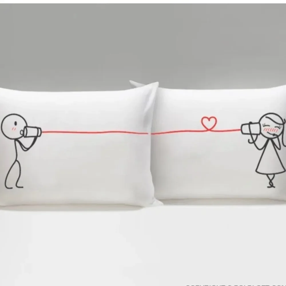 SAY I LOVE YOU COUPLE PILLOWCASE‎ SET